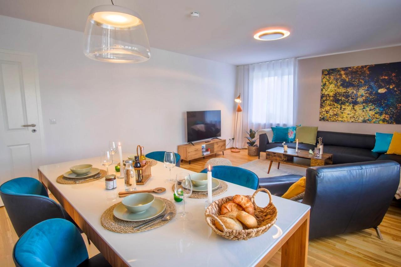 4-Room Luxury Apartment - Close To Central Station, Free Parking, Kitchen ライプツィヒ エクステリア 写真